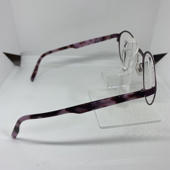 Maui Jim MJO2102-84M EYEGLASSES Frames 49-22-140 Dark Pink/Tortoise Arms NWOT main image 6